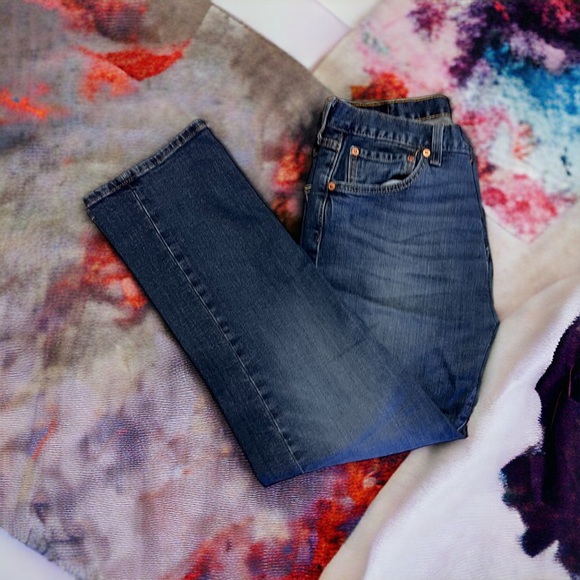 Levi’s 501 medium/dark denim jeans. Unisex waist 31 Length 30 Awesome condition - Picture 4 of 12